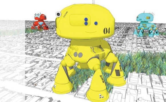 CV08 – Robot devora suburbios (por Iohanna Küppers)