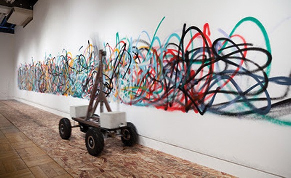 El arte del graffiti hecho por Robots (por Manuel Cosío)