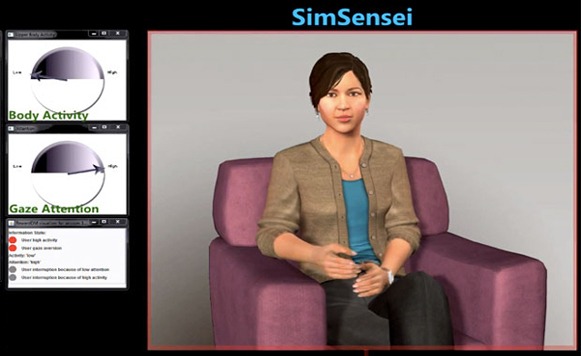 SimSensei and MultiSense-Utilizando Kinect para la diagnosticar trastornos mentales (por Rafa Caivano)