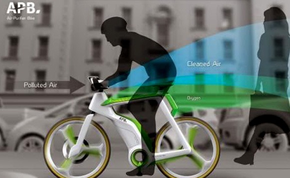 Fotosíntesis Bike-Pedalea mientras limpias el aire (por Iohanna Kuppers)